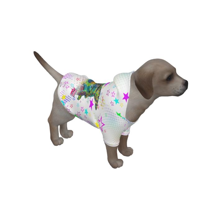 Hunde Hoodie "Motte 2"