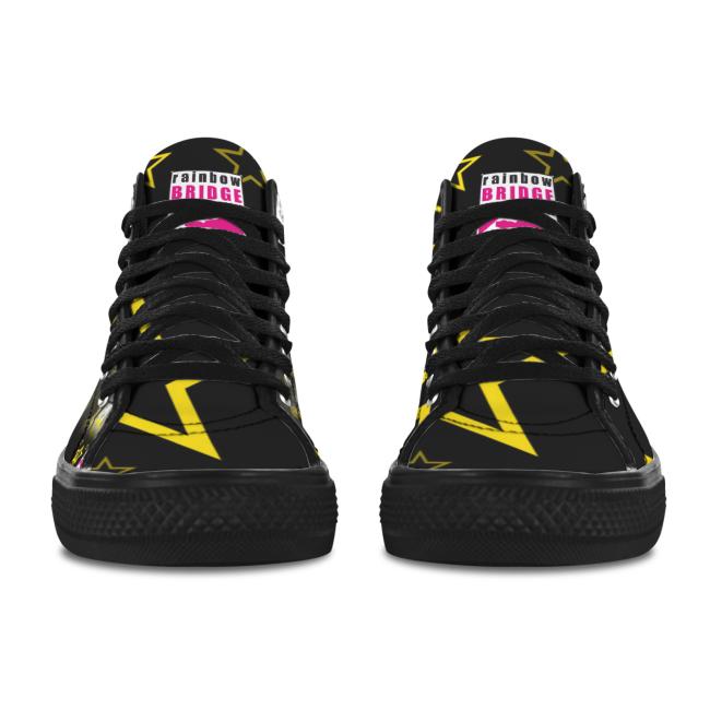 Preview: Sneaker mit Hundemotiv Motte1- Turnschuh, Sportschuh, bunt, Unisex, Grösse 36-46, Mischling, Mix, Staffordshire, AmStaff, Staff, SOKA, Listenhund