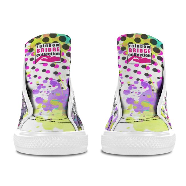 Sneaker mit Hundemotiv Mäusi - Turnschuh, Sportschuh, bunt, Unisex, Grösse 36-46, Mischling, Mix, Staffordshire, AmStaff, Staff, SOKA, Listenhund