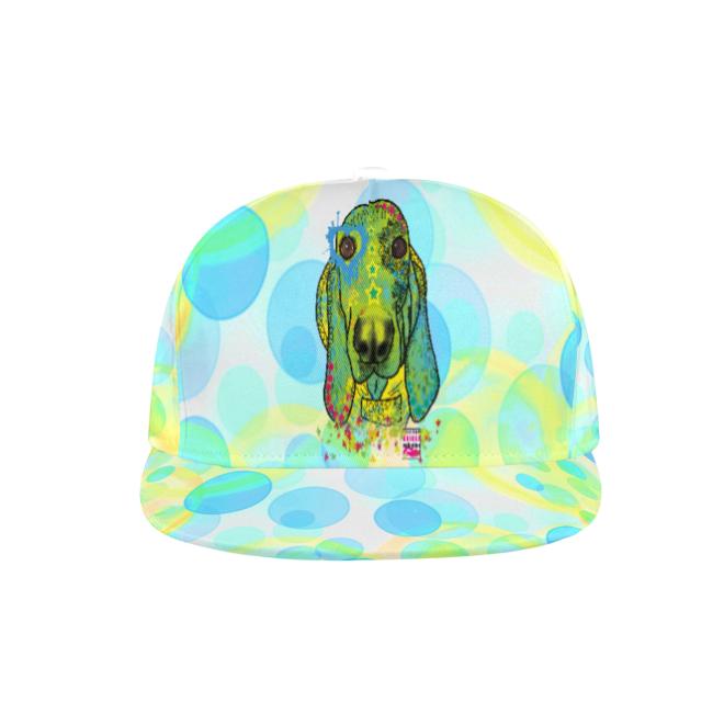 Cap Paolo – Baumwoll-Polyester-Mix, verstellbar, Unisex, One Size, bunt, Mischling, Mix, Basset Hound