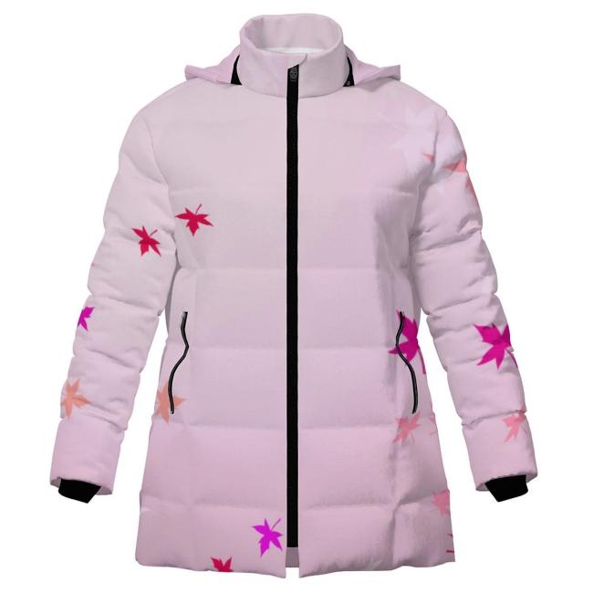 Preview: Warme Winterjacke mit Hundemotiv Princessa – Popart Hundemotiv, 96% Polyester, 4% Spandex Unisex, bunt, Größe S-6XL, Mischling, Mix, Windhund, Podenco