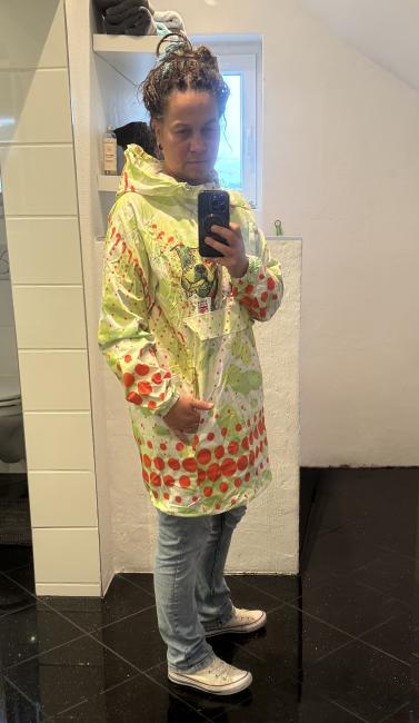 Regenjacke "mit Wunschmotiv von RBC"
