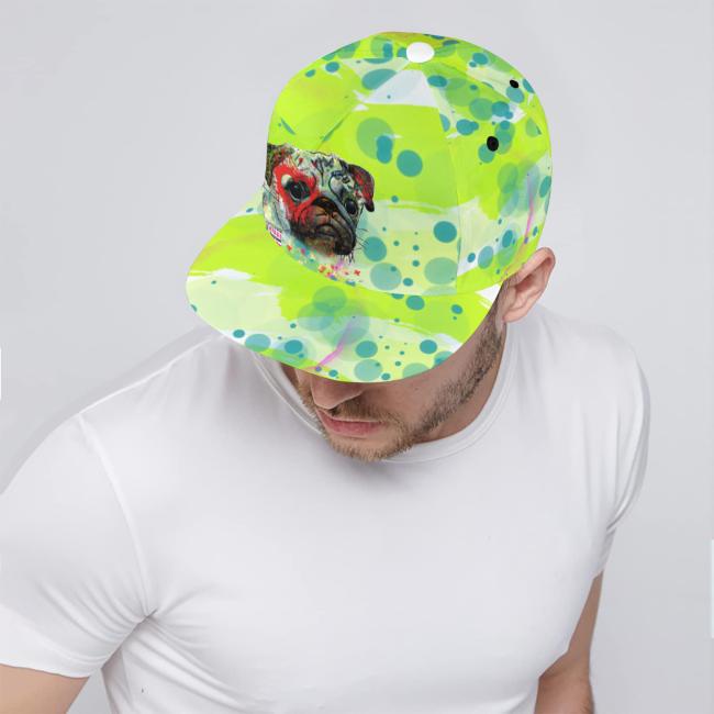 Preview: Cap Rex2 – Baumwoll-Polyester-Mix, verstellbar, Unisex, One Size, bunt, Mischling, Mix, Mops