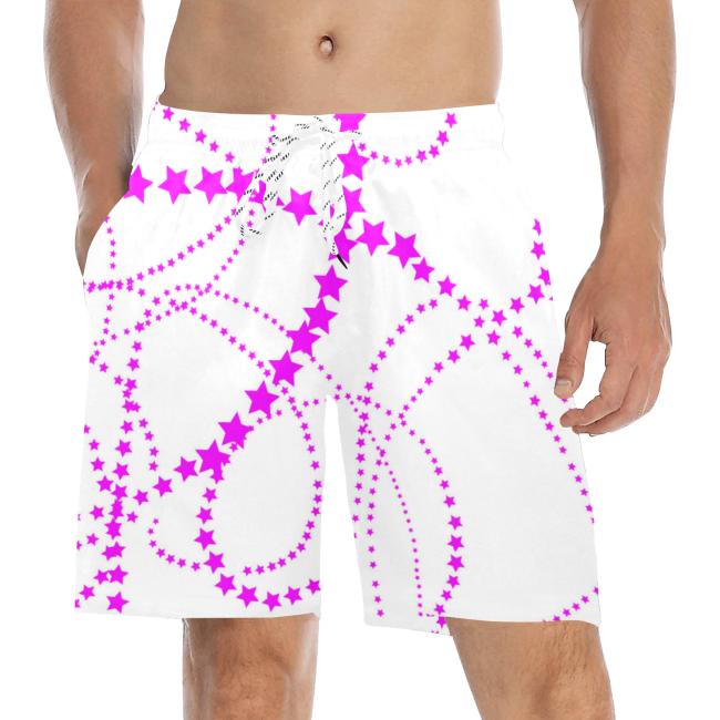 Preview: Badehose mit Hundemotiv Roxy - Badehose, Shorts, Strand, bunt, Swimwear, Bademode, Bullterrier, Bulli, Mix, Mischling