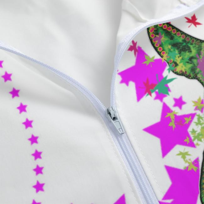 Regenjacke mit Hundemotiv Roxy Detailausschnit Reissverschluss