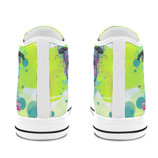 Sneaker mit Hundemotiv Sancho - Turnschuh, Sportschuh, bunt, Unisex, Grösse 36-46, Mischling, Mix, Staffordshire, AmStaff, Staff, SOKA, Listenhund