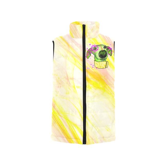 Weste mit Hundemotiv Sienna - 100 % Polyester, Wattiertes Futter, Ärmellos, bunt, Hundemotiv, Windhund, Podenco, Mischling, Mix