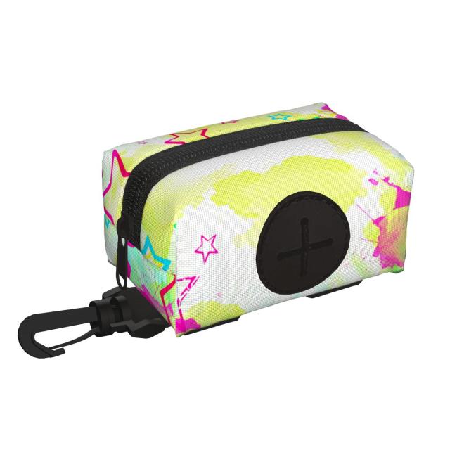 Preview: Kack & Pack mit Hundemotiv Sienna - Hundekottütentasche, Hundekotbeutelhalter, bunt, Polyster, Mischling, Mix, Windhund, Podenco