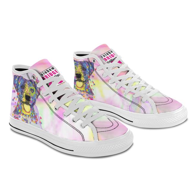 Preview: Sneaker mit Hundemotiv Tayra - Turnschuh, Sportschuh, bunt, Unisex, Grösse 36-46, Mischling, Mix, Staffordshire, AmStaff, Staff, SOKA, Listenhund