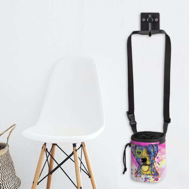 Preview: NomNom Bag Tayra - Leckerchenbeutel, Leckerli, Futterbeutel, bunt, Oxfordstoff, AmStaff, Staffordshire, Pit, Pitbull, SOKA, Listenhund