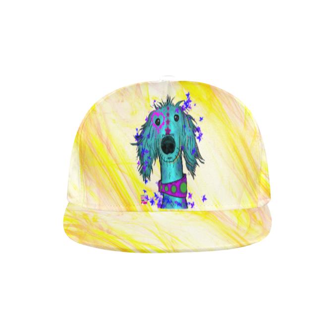 Cap Tootsie – Baumwoll-Polyester-Mix, verstellbar, Unisex, One Size, bunt, Mischling, Mix, Windhund, Podenco
