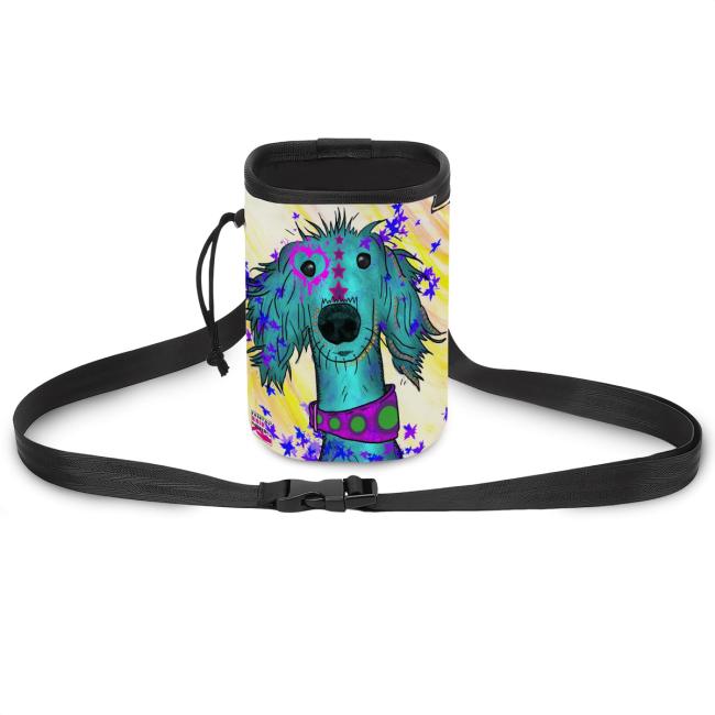 NomNom Bag Tootsie - Leckerchenbeutel, Leckerli, Futterbeutel, bunt, Oxfordstoff, Mix, Mischling, Windhunde, Podenco