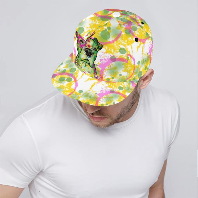 Preview: Cap Tyson – Baumwoll-Polyester-Mix, verstellbar, Unisex, One Size, bunt, Mischling, Mix, AmStaff, Staff, Staffordshire, Pitbull, Pit, SOKA, Listenhund, XXL Bully