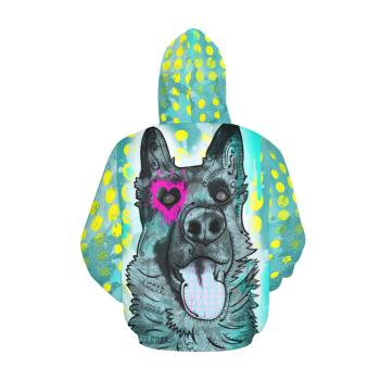 Hoodie  Vollflächig " Eddy"