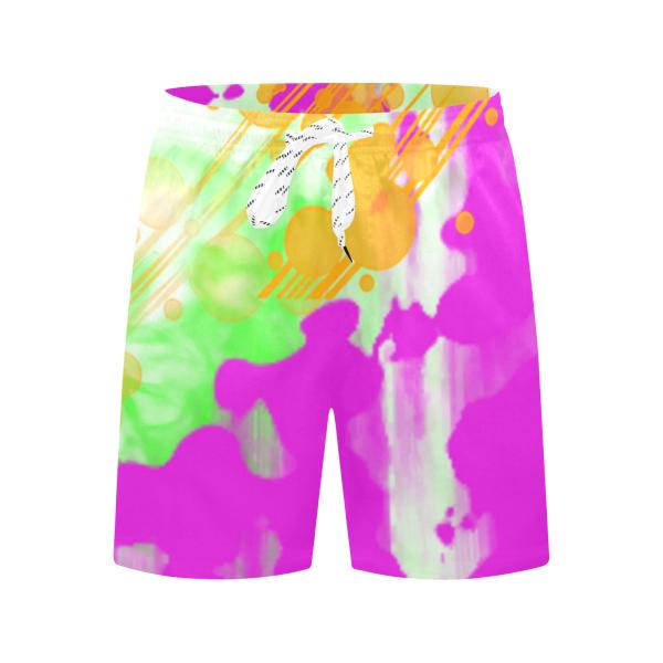 Badehose mit Hundemotiv Angel - Badehose, Shorts, Strand, bunt, Swimwear, Bademode, Staffordshire, AmStaff, Staff, Pitbull, Pit, SOKA, Listenhund