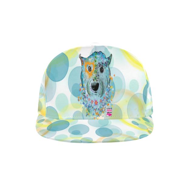 Cap Anton – Baumwoll-Polyester-Mix, verstellbar, Unisex, One Size, bunt, Mix, Mischling, West Highland Terrier