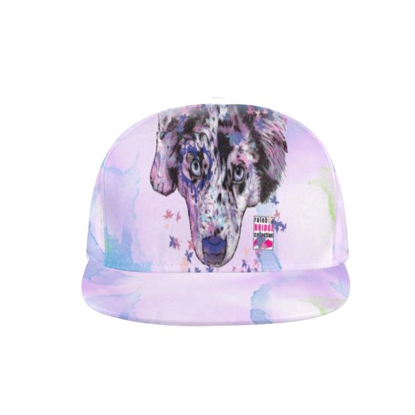 Cap Aussie – Baumwoll-Polyester-Mix, verstellbar, Unisex, One Size, bunt, Mischling, Mix, Australian Shepherd