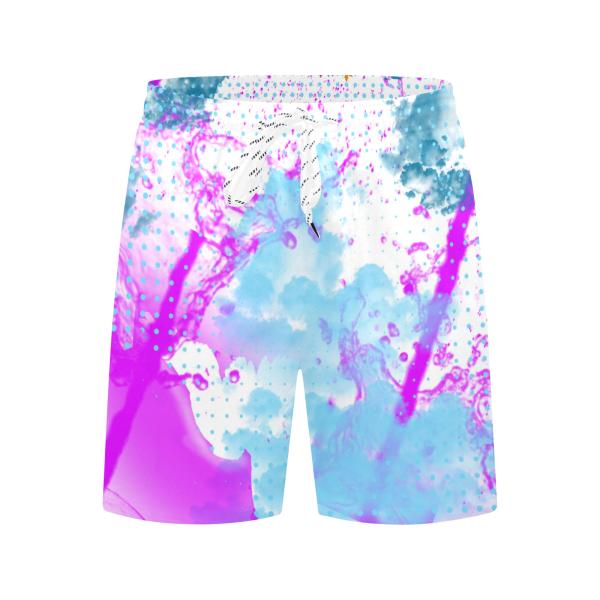 Badehose mit Hundemotiv Boogie - Badehose, Shorts, Strand, bunt, Swimwear, Bademode, Staffordshire, AmStaff, Staff, Pitbull, Pit, SOKA, Listenhund