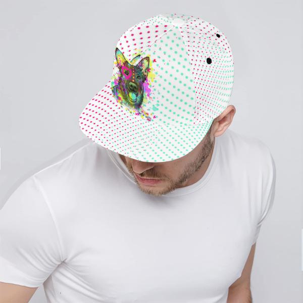 Cap Bootsmann – Baumwoll-Polyester-Mix, verstellbar, Unisex, One Size, bunt, Mix, Deutscher Schäferhunde