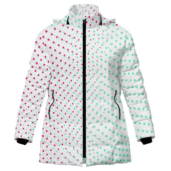 Warme Winterjacke mit Hundemotiv Bootsmann – Popart Hundemotiv, 96% Polyester, 4% Spandex Unisex, bunt, Größe S-6XL, Schäferhund Mix, Mischling