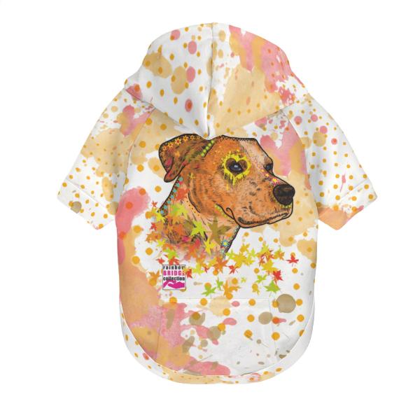 Hunde Pullover Rückeseite. In den Farben von Amy 3 Bild und dem Bild von Bumsidrauf