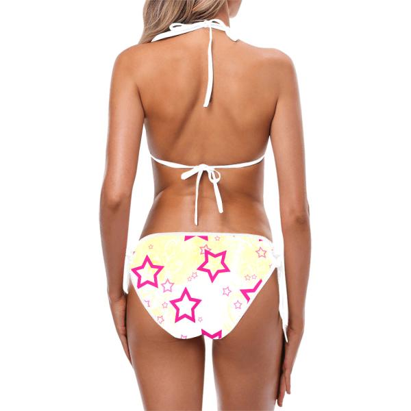 Bikini mit Hundemotiv Bärbel -Triangel Bikini, Größen S-5XL, 85% Polyester, 15% Spandex, Bunt, Bullterrier, Bulli, Mini, SOKA, Familienhund, Listenhund