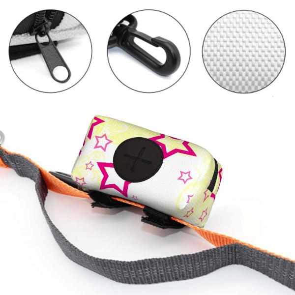 Kack & Pack mit Hundemotiv Bärbel - Hundekottütentasche, Hundekotbeutelhalter, bunt, Polyster, Bullterrier, Bulli, SOKA, Listenhund, Mischling, Mix