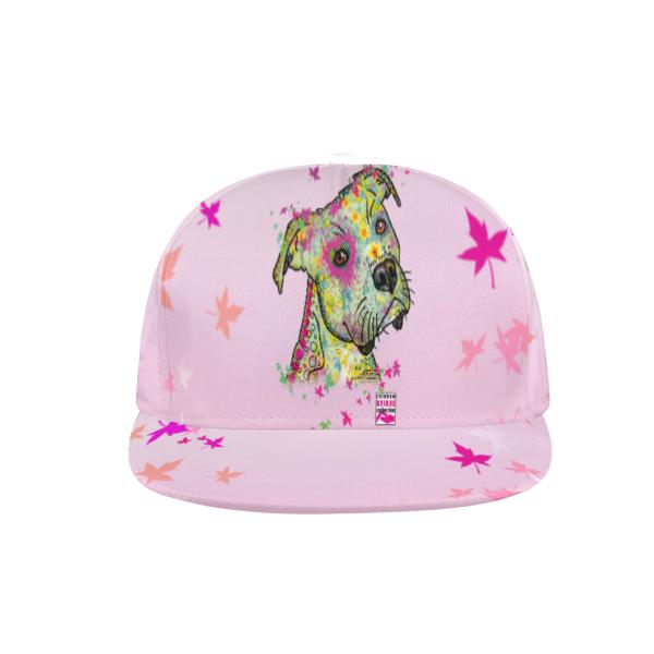 Cap Calli – Baumwoll-Polyester-Mix, verstellbar, Unisex, One Size, bunt, AmStaff, Staff, Staffordshire, Pitbull, Pit, XXL Bully
