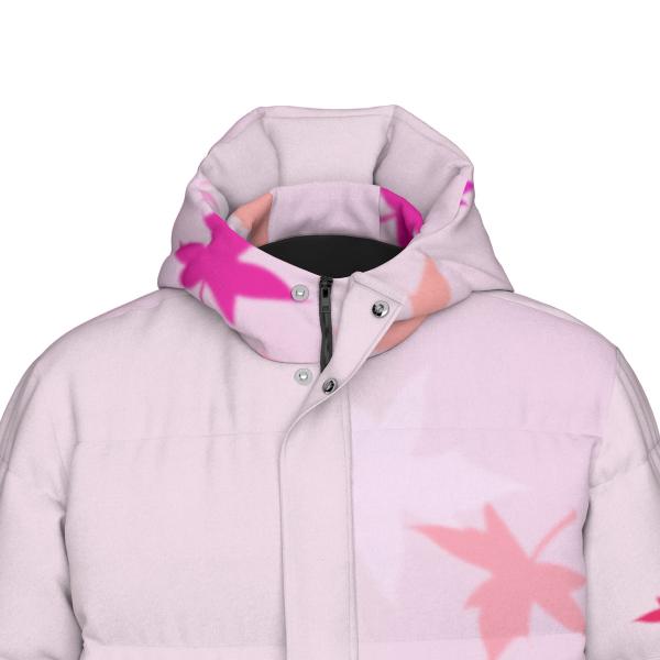 Warme Wintermantel mit Hundemotiv Calli Callmund – Popart Hundemotiv, 90% Daunen, 10% Federn, bunt, stylisch, AmStaff, Staff, Staffordshire, Pitbull, Pit, Soka, XXL Bulli, Größe XS- 4XL