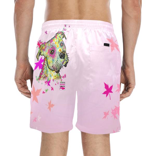 Badehose mit Hundemotiv Calli Callmund - Badehose, Shorts, Strand, bunt, Swimwear, Bademode, Staffordshire, AmStaff, Staff, Pitbull, Pit, SOKA, Listenhund, XXL Bully