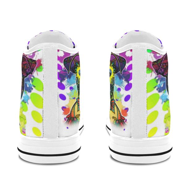 Sneaker mit Hundemotiv Chiquito - Turnschuh, Sportschuh, bunt, Unisex, Grösse 36-46, Mischling, Mix, Ratonero Bodeguero Andaluz