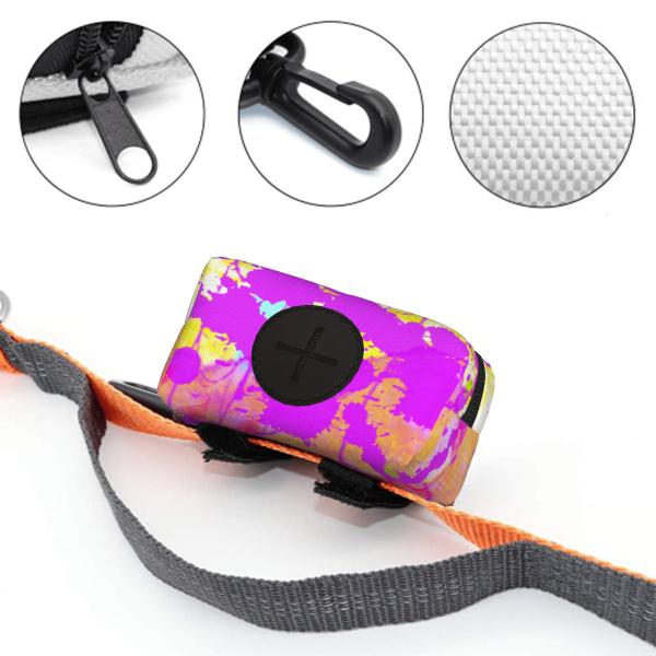 Kack & Pack mit Hundemotiv Cindy - Hundekottütentasche, Hundekotbeutelhalter, bunt, Polyster, Mischling, Mix, Englische Bulldogge, Bull