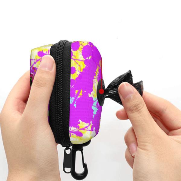 Kack & Pack mit Hundemotiv Cindy - Hundekottütentasche, Hundekotbeutelhalter, bunt, Polyster, Mischling, Mix, Englische Bulldogge, Bull