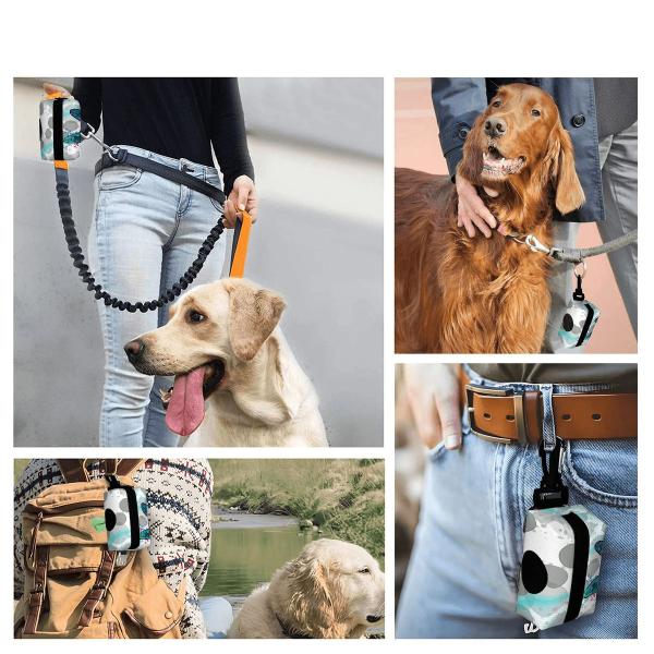 Kack & Pack mit Hundemotiv Elli - Hundekottütentasche, Hundekotbeutelhalter, bunt, Polyster, Mischling, Mix, Französische Bulldogge, Bulli, Frenchi