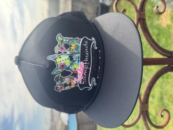 Trendige Damen & Herren Baseball Cap | Streetwear & Streetstyle Mütze mit bunten Hundemotiven der Rassen American Staffordshire Terrier, AmStaff, Staff, Staffi, Pitbull Terrier, Pit, Piti, Mischling, Mix, SOKA, Listenhund