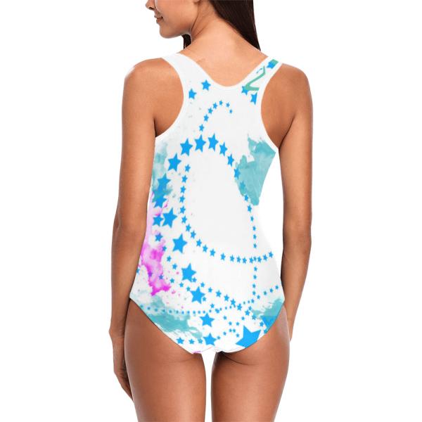 Badeanzug Hundemotiv Fido -  85% Polyester, 15% Spandex, Wasserecht, mit Innenfutter, bunt, Größe XS-5XL, Bademode, Schnauzer, Zwergschnauzer