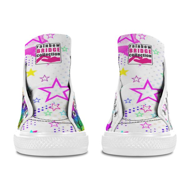 Sneaker mit Hundemotiv Hazel - Turnschuh, Sportschuh, bunt, Unisex, Grösse 36-46, Mischling, Mix, Staffordshire, AmStaff, Staff, SOKA, Listenhund