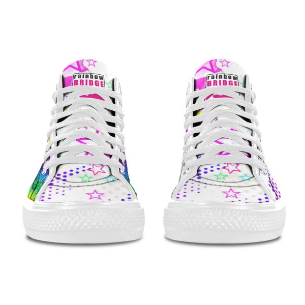 Sneaker mit Hundemotiv Hazel - Turnschuh, Sportschuh, bunt, Unisex, Grösse 36-46, Mischling, Mix, Staffordshire, AmStaff, Staff, SOKA, Listenhund