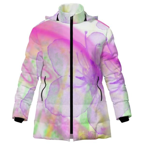 Warme Winterjacke mit Hundemotiv Hexe – Popart Hundemotiv, 96% Polyester, 4% Spandex Unisex CD, bunt, Größe S-6XL, AmStaff, Staff, Staffordshire, Pitbull