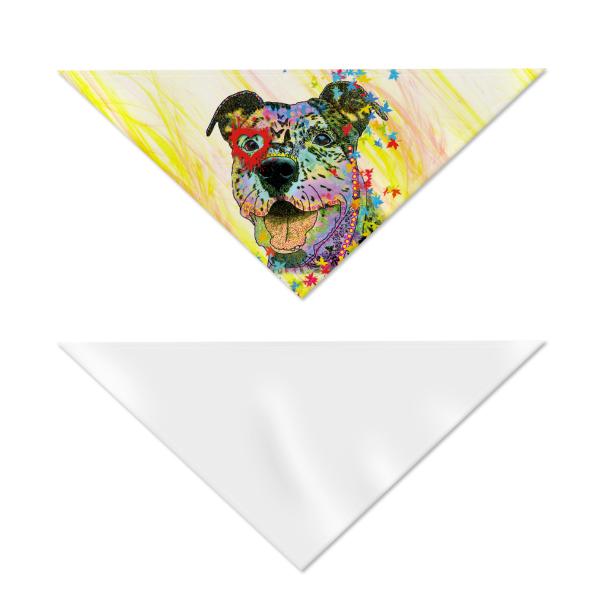 Hunde Bandana, Halstuch für Hunde, mit buntem Hundemotiv Hexe