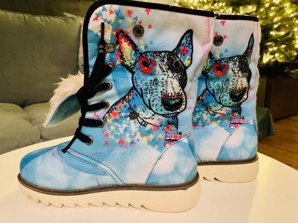 Winterboots ,mit Lieblingsmotiv von RBC, gefütterte Winterschuhe, Stiefel, bunt, Grösse 35-44