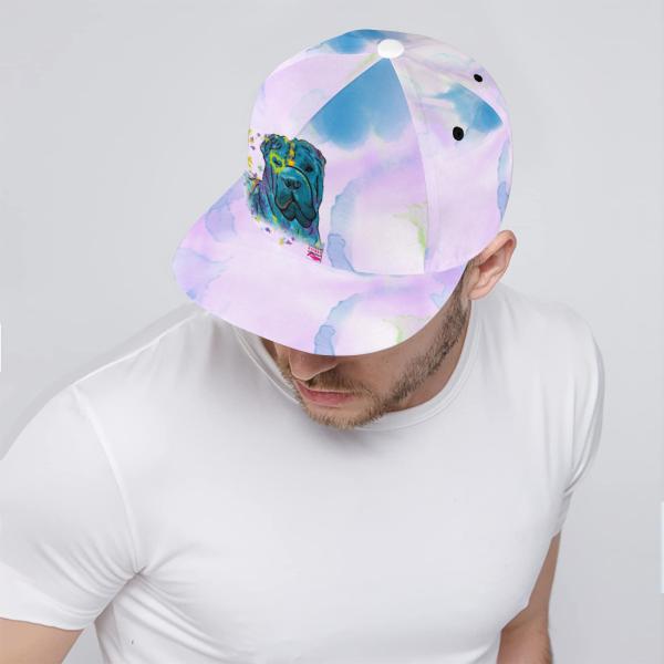 Cap Itchy – Baumwoll-Polyester-Mix, verstellbar, Unisex, One Size, bunt, Mix, Shar Pei