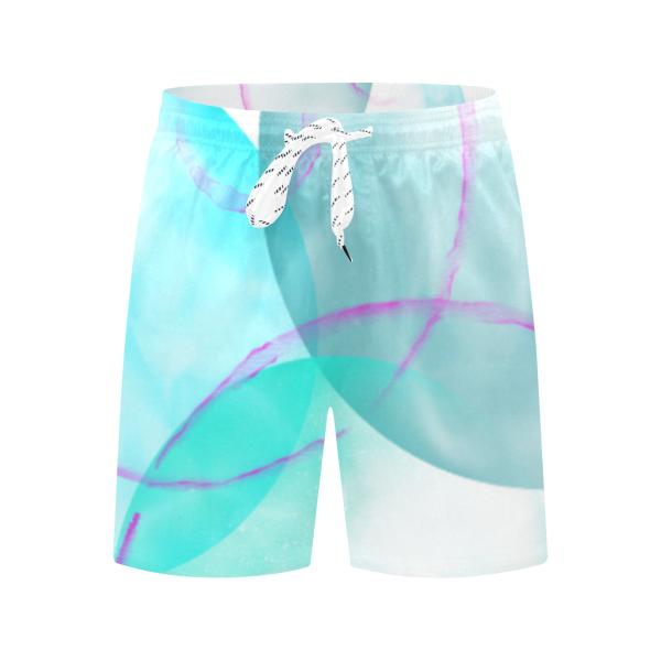 Badehose mit Hundemotiv Kalli - Badehose, Shorts, Strand, bunt, Swimwear, Bademode, Bullterrier, Bulli, Mix, Mischling