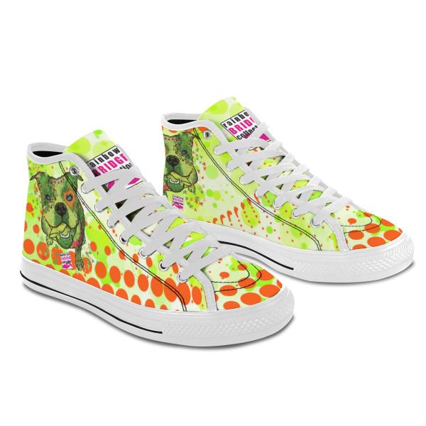 Sneaker mit Hundemotiv Lani - Turnschuh, Sportschuh, bunt, Unisex, Grösse 36-46, Mischling, Mix, Englische Bulldogge, Bully