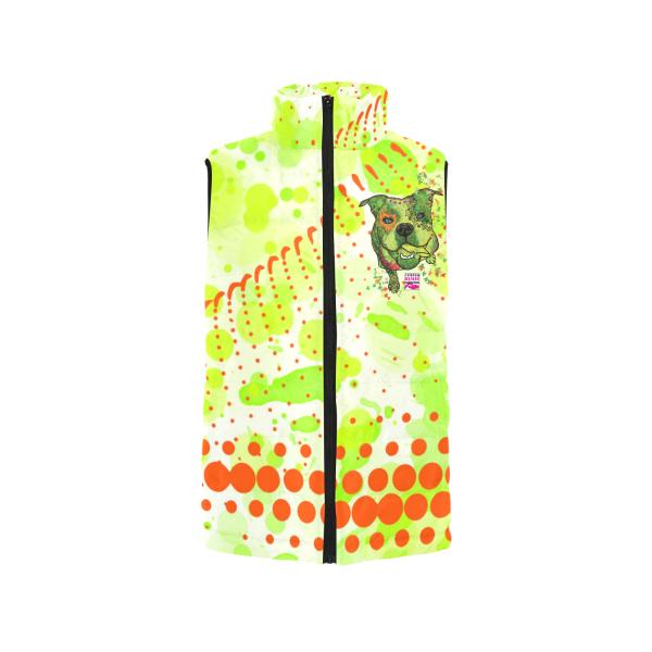 Weste mit Hundemotiv Lani - 100 % Polyester, Wattiertes Futter, Ärmellos, bunt, Hundemotiv, Englische Bulldogge, Bully