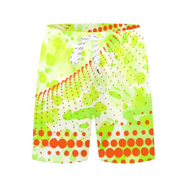 Badehose mit Hundemotiv Lani - Badehose, Shorts, Strand, bunt, Swimwear, Bademode, Mix, Mischling, Englische Bulldogge, Bully