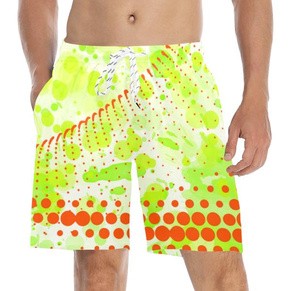 Badehose mit Hundemotiv Lani - Badehose, Shorts, Strand, bunt, Swimwear, Bademode, Mix, Mischling, Englische Bulldogge, Bully