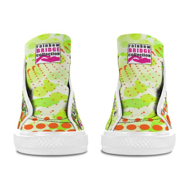 Sneaker mit Hundemotiv Lani - Turnschuh, Sportschuh, bunt, Unisex, Grösse 36-46, Mischling, Mix, Englische Bulldogge, Bully