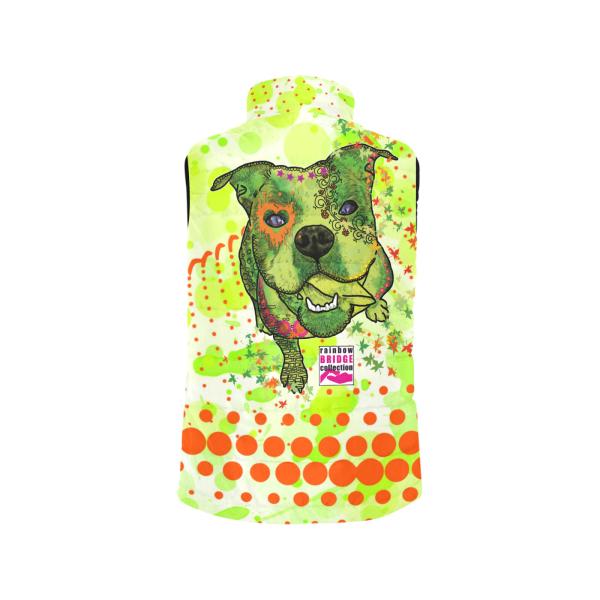 Weste mit Hundemotiv Lani - 100 % Polyester, Wattiertes Futter, Ärmellos, bunt, Hundemotiv, Englische Bulldogge, Bully