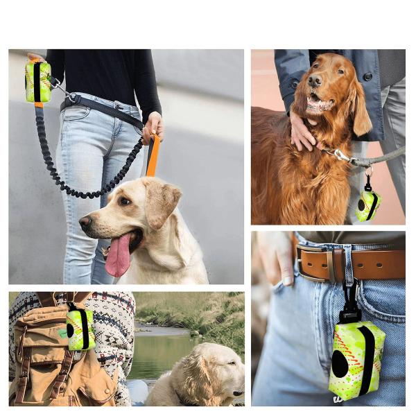 Kack & Pack mit Hundemotiv Lani - Hundekottütentasche, Hundekotbeutelhalter, bunt, Polyster, Mischling, Mix, Englische Bulldogge, Bulli